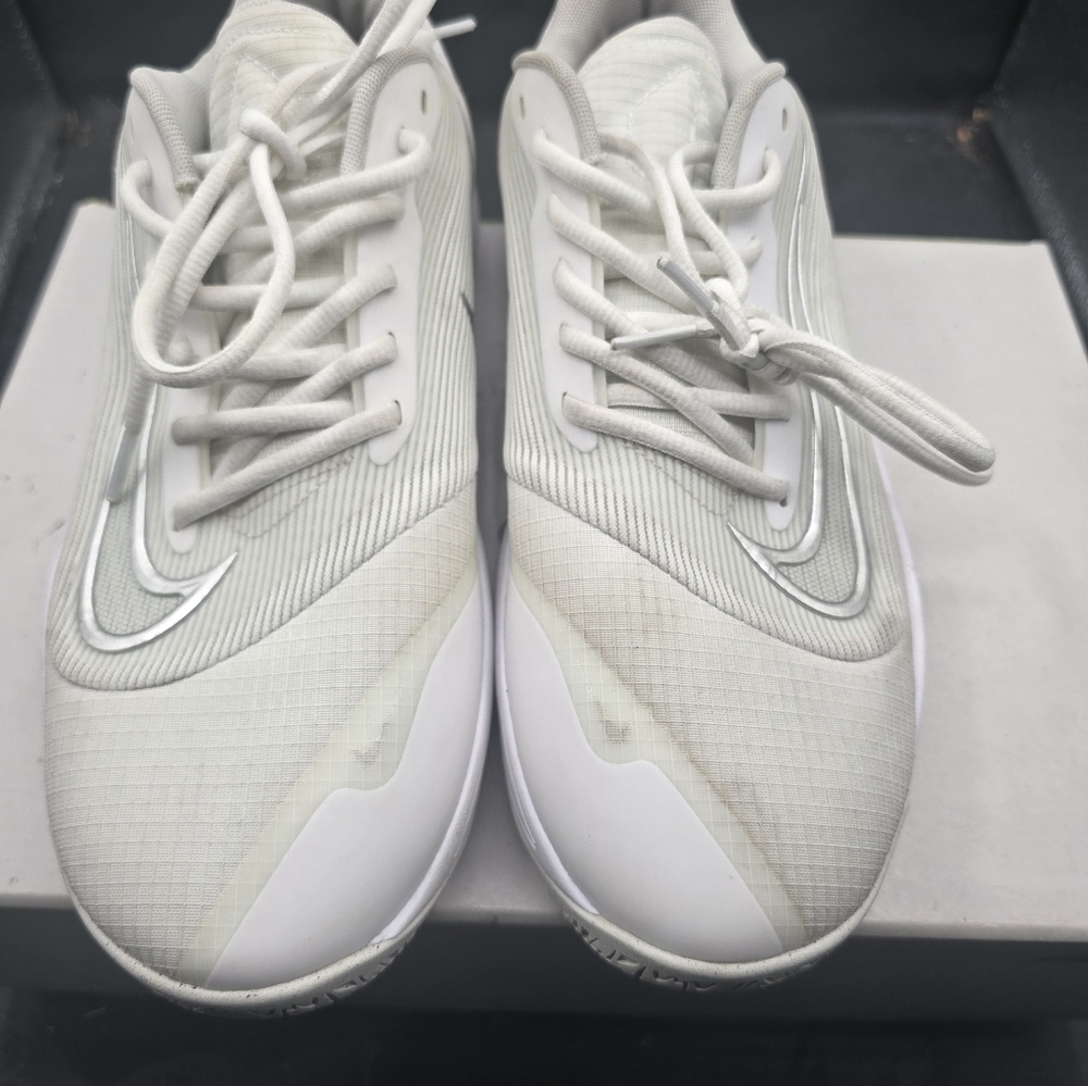 Nike White Mesh Sneakers